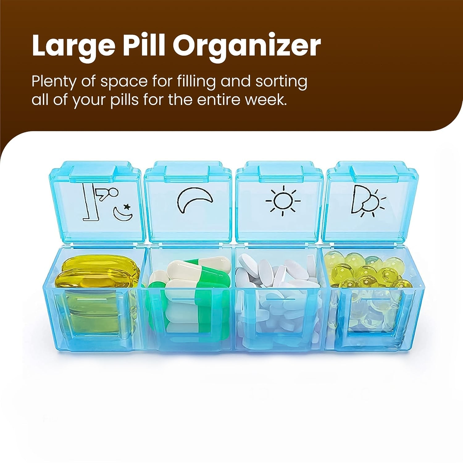 Weekly Health Pill Organizer  Weekly Health Pill Organizer
